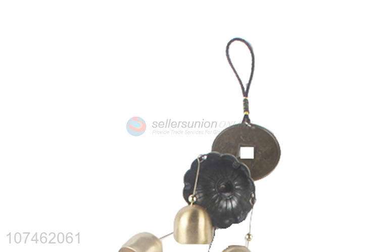 Reasonable price ancient coin wind chimes metal wind-bell for indoor decoration