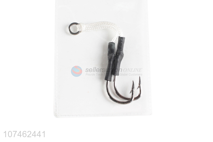 High Carbon Steel Double Jig Assist Hooks Slow Jigging Fishhook