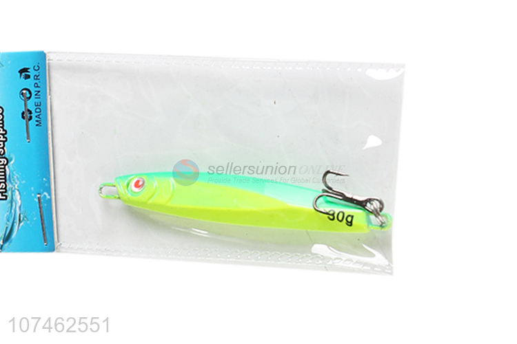 Wholesale 30G Lead Fishing Lures Artificial Baits Metal Jig Hook