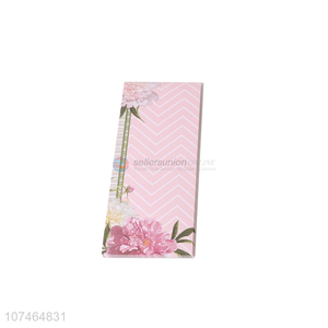 custom logo soft magnetic memo pads note pads stationery