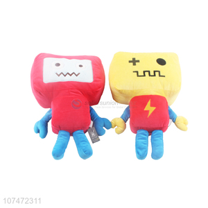 New Design Colorful Cartoon Robot Stuffed Doll Plush Toy