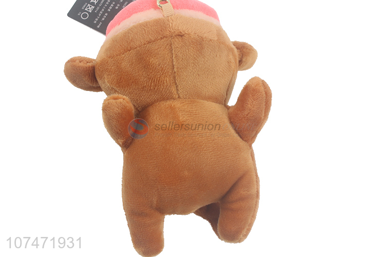 New Arrival Stuffed Plush Little Monkey Keychain Pendant