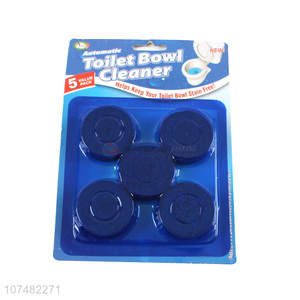 Best Quality 5 Pieces Blue Bubble Block Toilet Bowl Cleaner