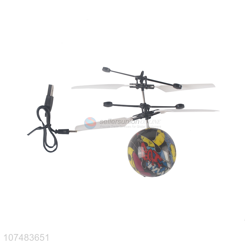 High quality RC infrared induction flying ball with led flashing light