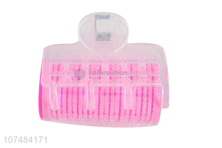 Lowest price reusable beauty tools magic curls diy plastic hair roller clips