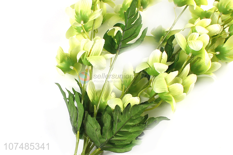 Good sale home decoration 7 heads plastic convallaria artificial flowers