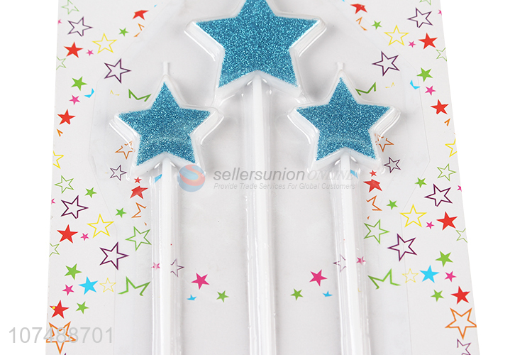 Hot Sale Star Cake Candle Fashion Birthday Candle