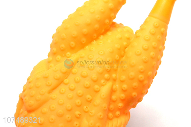 Best Sale Simulation Roast Chicken Plastic Pet Chew Toy