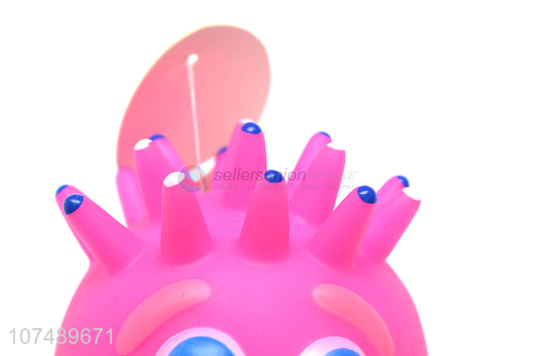 Good Sale Cartoon Squeaky Toy Ball Pet Chew Toy