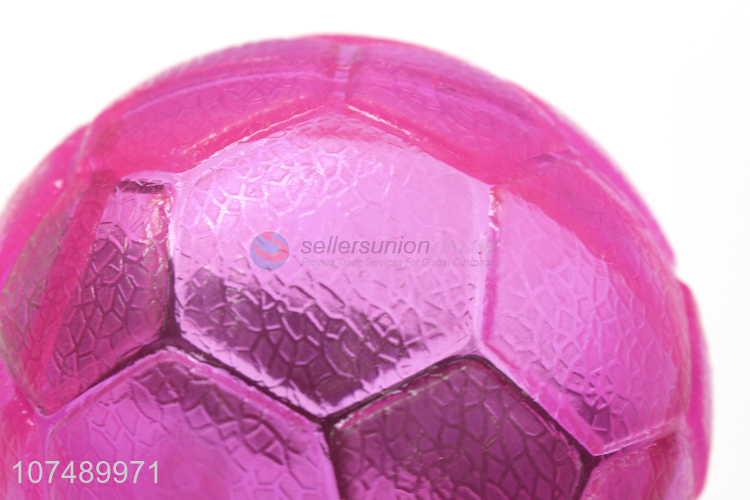 Wholesale Colorful Plastic Pet Toy Ball With Handle