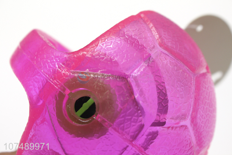 Wholesale Colorful Plastic Pet Toy Ball With Handle