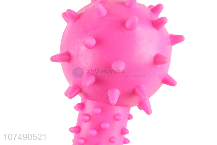 Popular products dumbbell shape non-toxic pet dog tpr chew toy