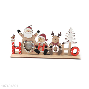 Unique Design Christmas Decoration Crafts Christmas Wooden Ornaments