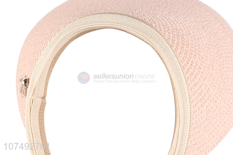 Premium Quality Sun Visor Beach Paper Straw Hat Sombrero