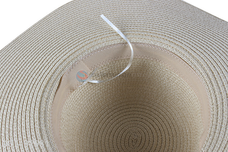 New Fashion Ladies Summer Outdoor Sun Hat Paper Straw Hat