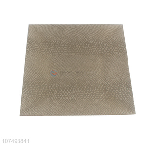 Suitable price alligator skin plastic breakfast plate fruit plate