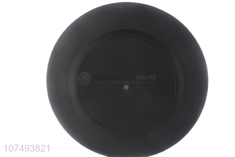 Attractive design eco-friendly round plastic plate dinner plate