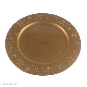 Best quality wedding dinnerware plastic serving plate tray