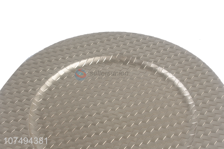 Wholesale cheap plastic tableware food grade pp snacks plate