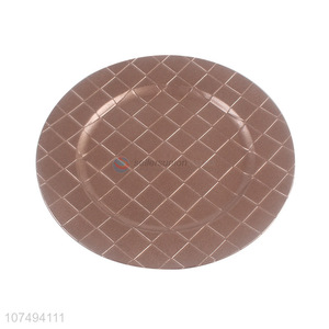 Good supplier unbreakable deluxe plastic dinner dishes food plates