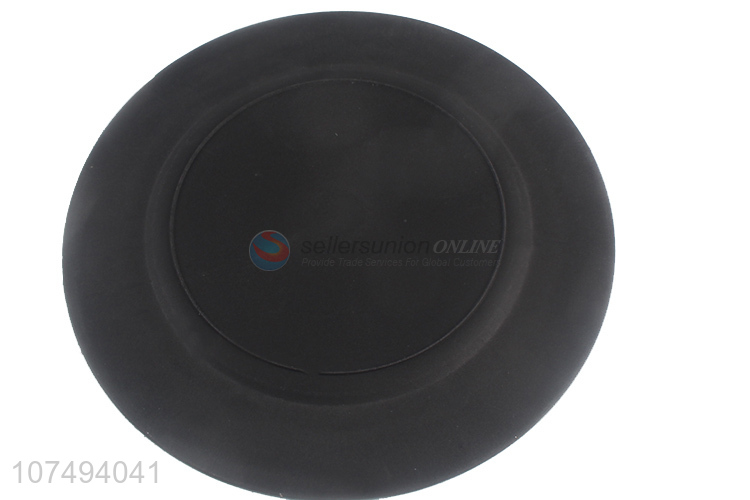 Promotional exquisite glitter plastic food serving plate for hotel
