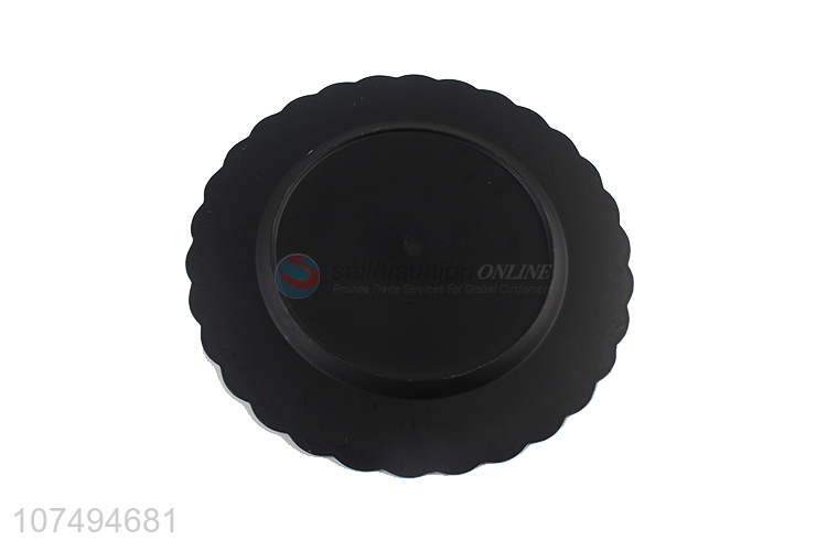 China manufacturer plastic dinnerware round plastic dessert plate