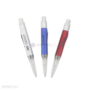 Unique Design Colorful Multifunction Empty Pen Spray Bottle Ballpoint Pen