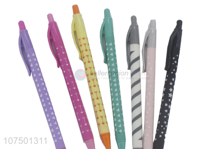 Promotional Top Quality Student Stationery Plastic Ballpoint Pen