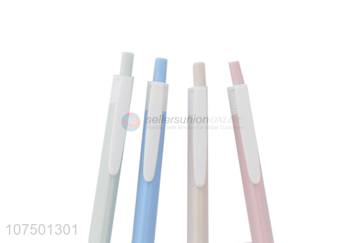 New Selling Promotion Durable School Plastic Ballpoint Pen