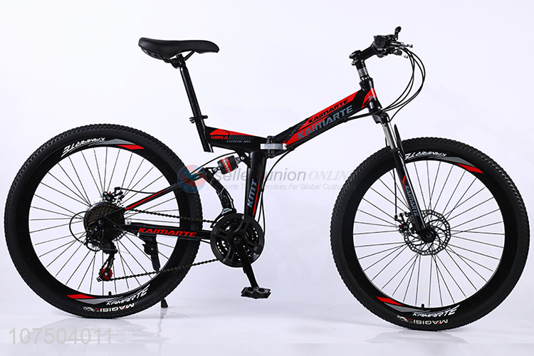 Top Quality Carbon Steel Frame Bicycle 21 Speed Mountain Bike