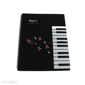Good Quality Plastic Coil Display Book Best Music Folder