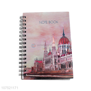 Good sale fashionable cover a6 spiral notebook for office & school