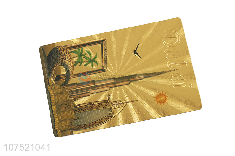 Best selling gold foil playing cards gold poker