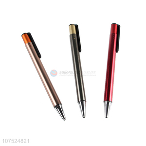 Top Quality Click Gel Pen Office School Black Pen