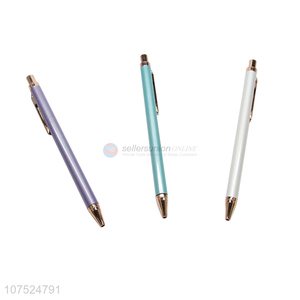 High Quality Aluminum Rod Gel Pen For Students