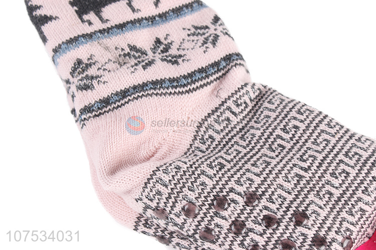 New products ladies winter room floor socks thick socks