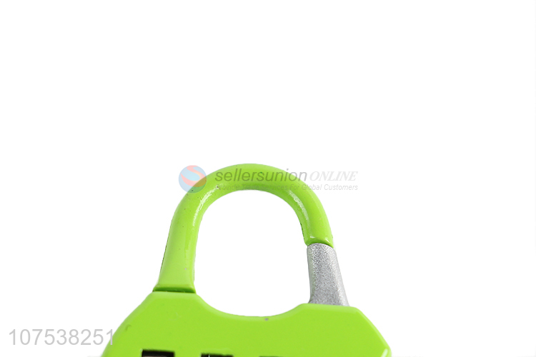 Good Sale 3 Digit Colorful Coded Lock Luggage Lock