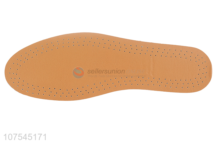 Reasonable Price Double-Sided Leather Insoles Health Breathable Insoles