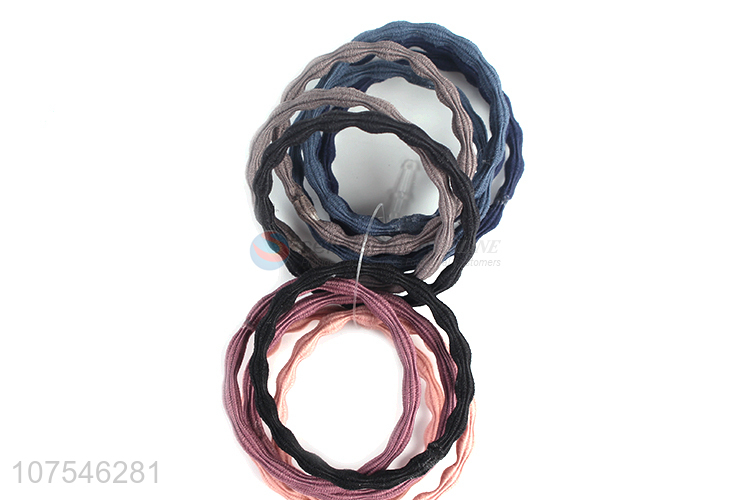 Cheap Price Simple Solid Color Elastic Hair Rope Fashion Hair Ring