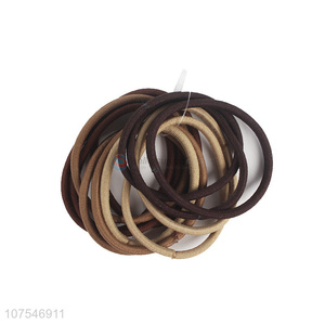 Best Sale Hair Ring Simple Style Round Black Elastic Hair Rope