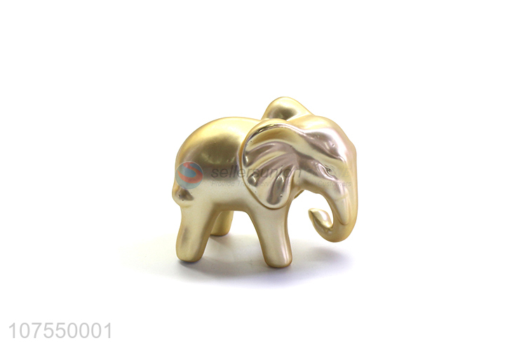 New Fashion Ceramic Animal Elephant Figurines Home Decoration