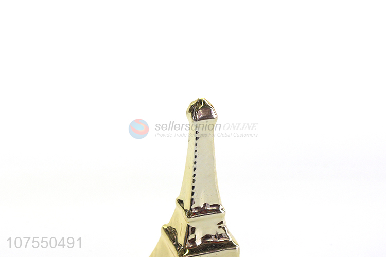Lowest Price Eiffel Tower Shaped Table Decorative Ceramic Ornaments
