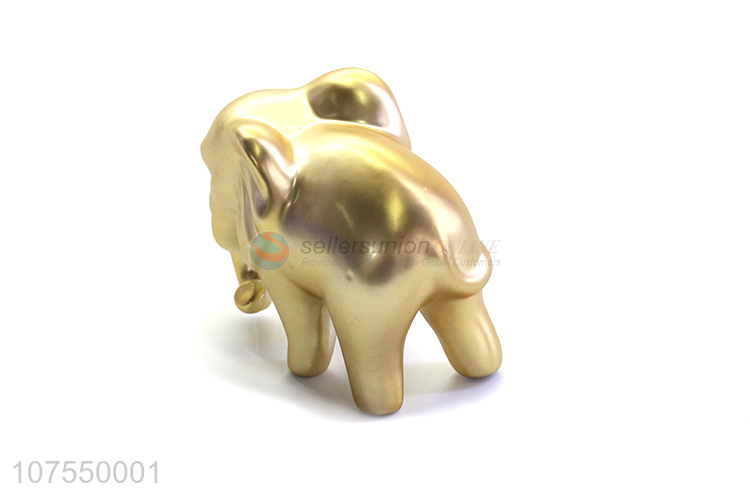 New Fashion Ceramic Animal Elephant Figurines Home Decoration