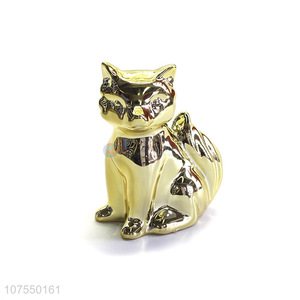 Cheap Price Dog Shape Figurine Ceramic Ornament Fashion Home Decoration