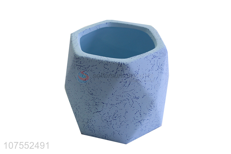 Suitable Price Blue Ceramic Flowerpot Household Decoration