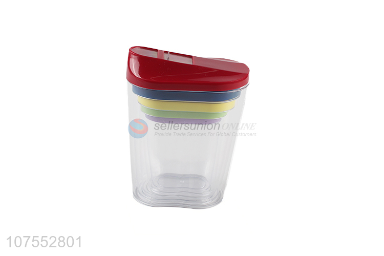 Wholesale 5pcs/set airtight food storage box sealed food container for kitchen