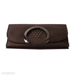 Hot sale foldale long wallets women pu leather purse