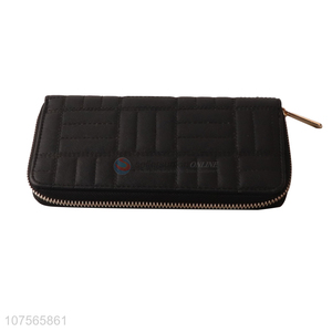 Factory price <em>women</em> pu leather <em>purse</em> ladies card holder wallet