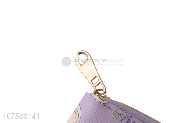 Latest design large capaicty pu leather purse long wallet