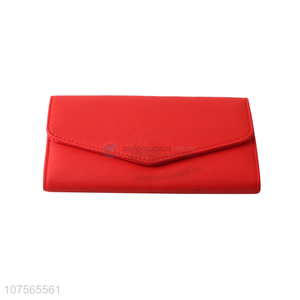 New products envelope style ladies purse foldable long wallet